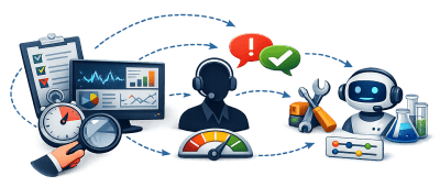 Testing & Fine-Tuning vom KI-Telefonassistent